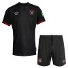 Camisola West Ham United Criança 2º Equipamento 2024-25 Manga Curta